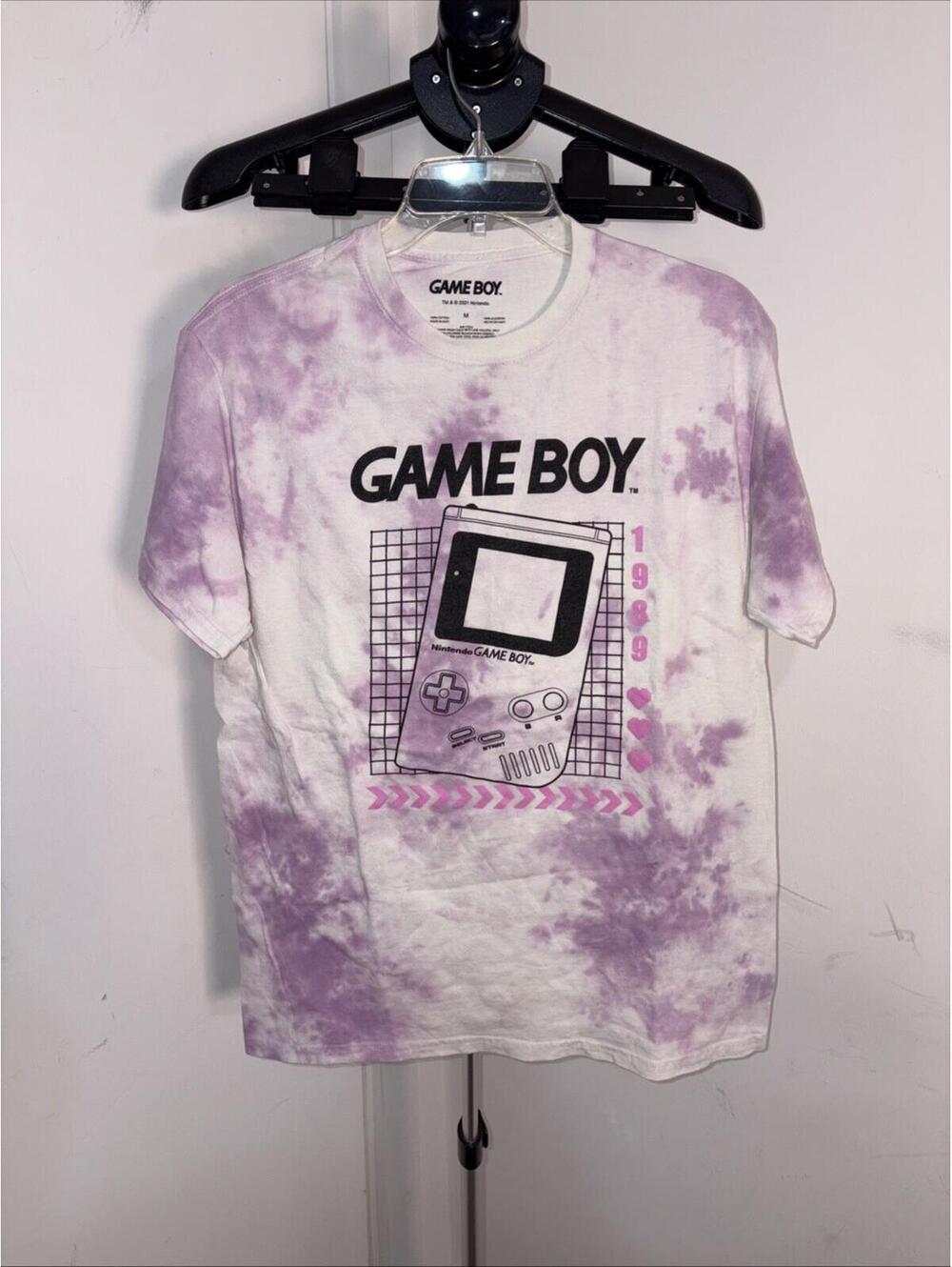 Nintendo Gameboy Mens T-Shirt -‎ Gameboy Drawing Image Medium NWOT